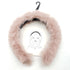 Surell Faux Fur Pink Color Head Band - New